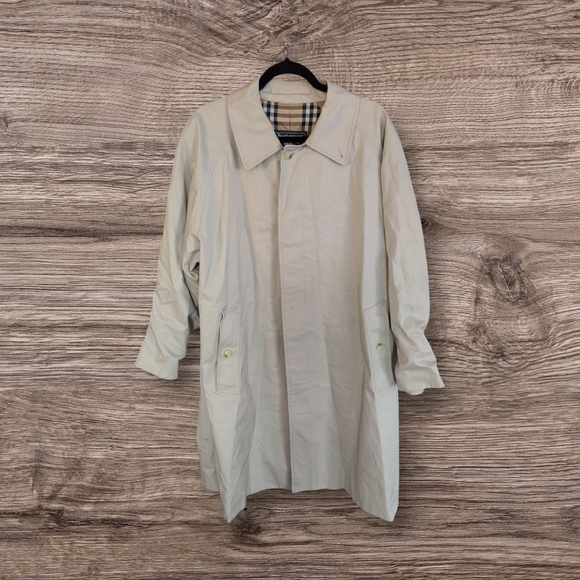 Rare Vintage Burberry nova Check Trench Coat Jacket